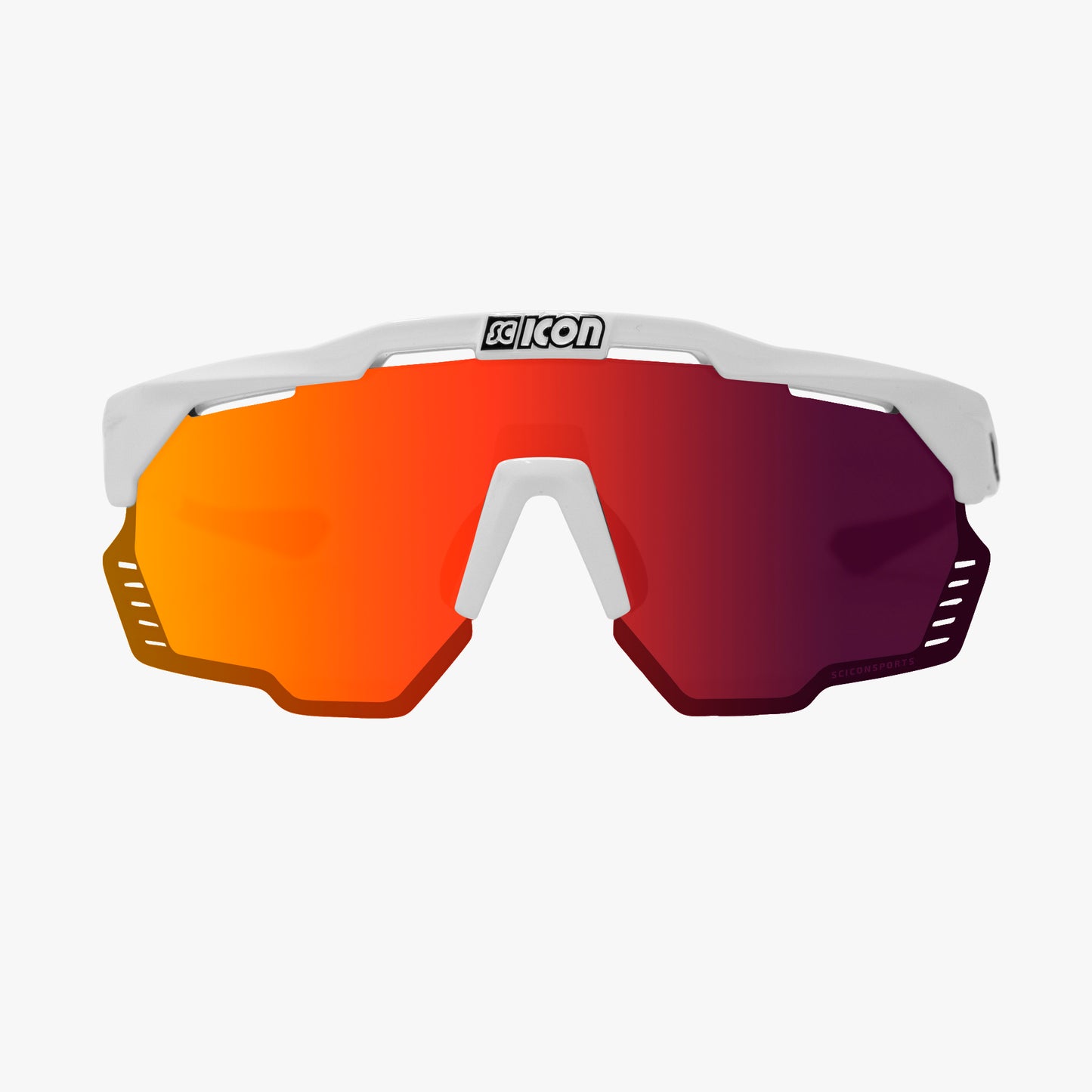 SCICON AEROSHADE KUNKEN Γυαλιά γυαλιά λευκό Multimirror κόκκινο