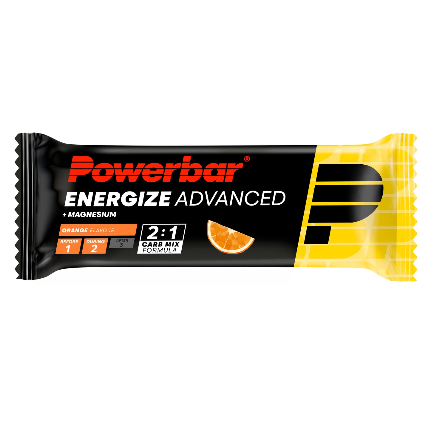 POWERBAR ENERGIZE ADVANCED Energy Bar (55g) Πορτοκαλί