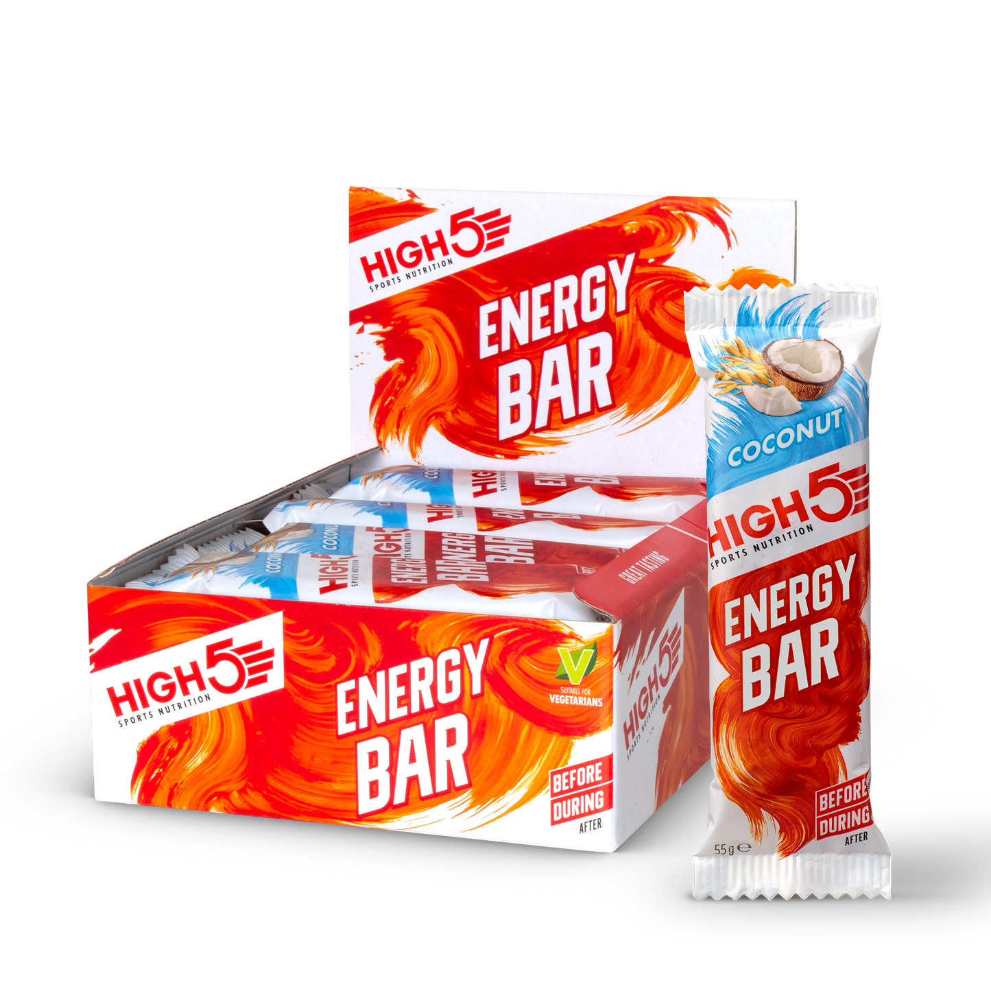 HIGH5 ENERGY BAR (55g) καρύδα