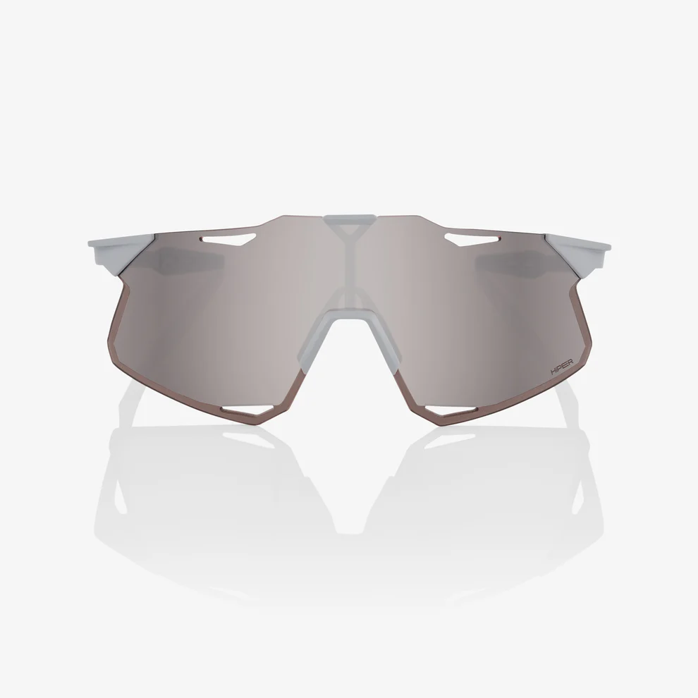 100% HYPERCRAFT Gray Matt Hiper Mirror Glasses