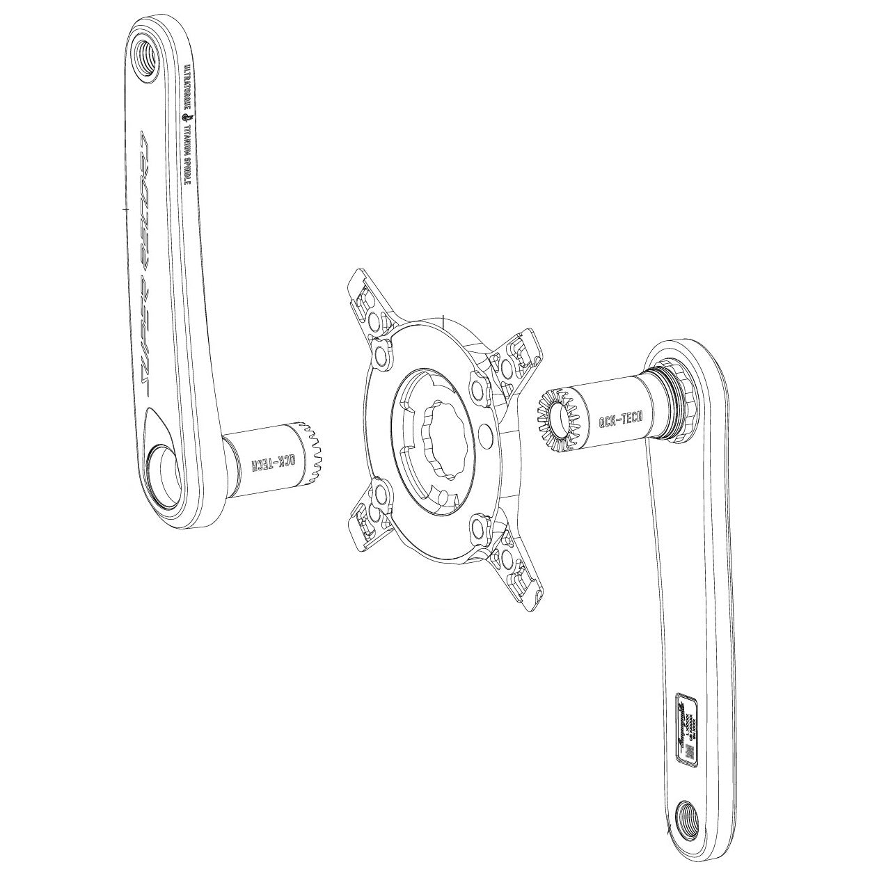 Στρόφαλοι CAMPAGNOLO SUPER RECORD 13V PWM