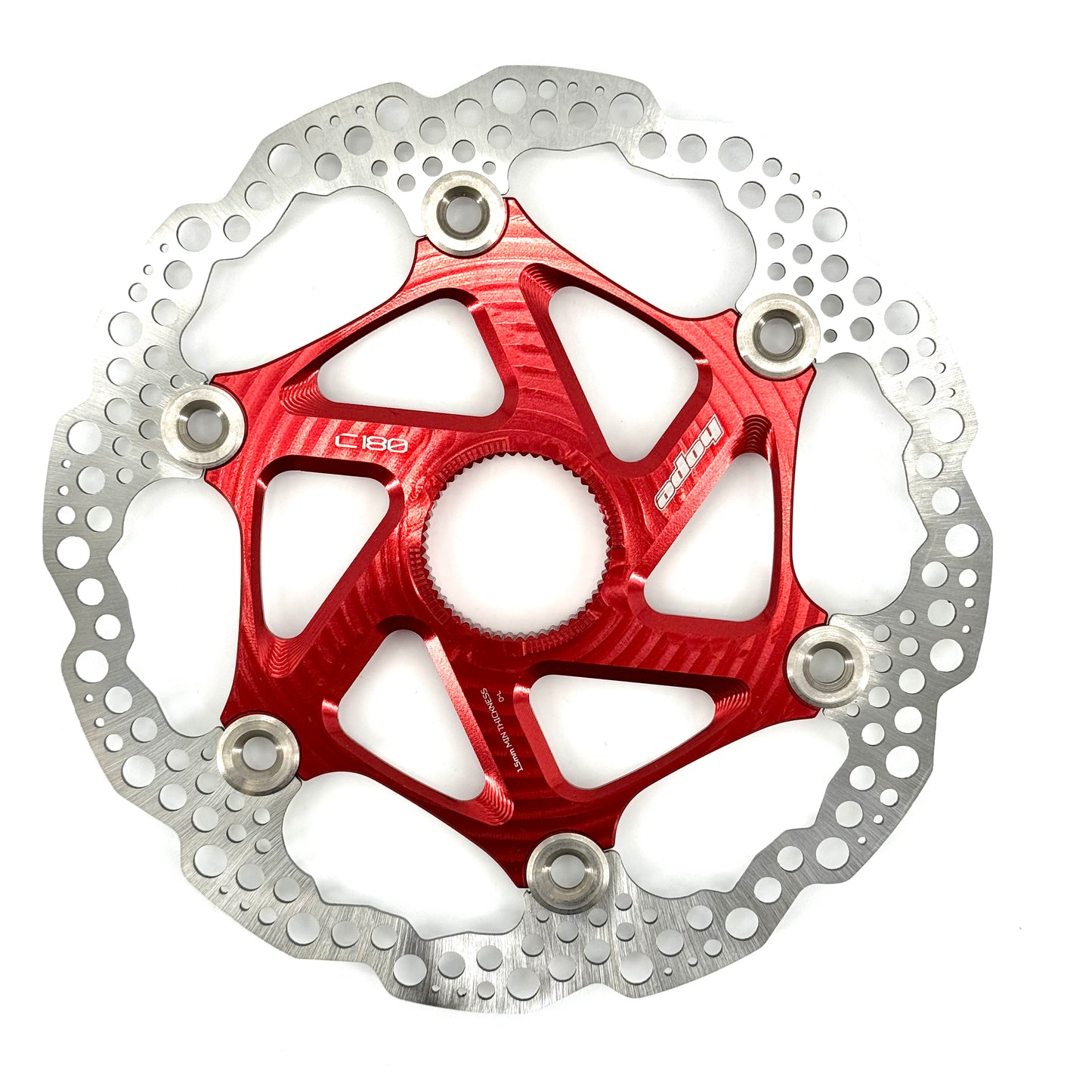 HOPE Center Lock Floating Disc Κόκκινο