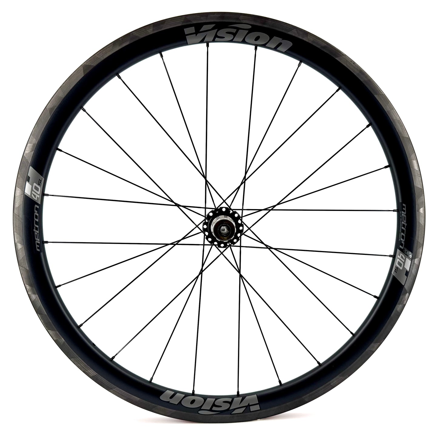 Pair of VISION METRON 40 SL Tubeless Ready Wheels (Center Lock)