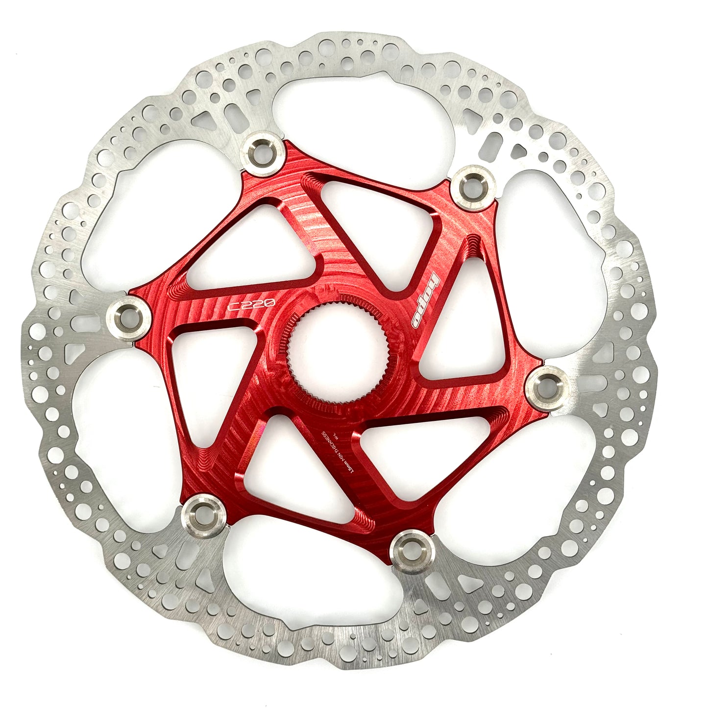 HOPE Center Lock Floating Disc Κόκκινο