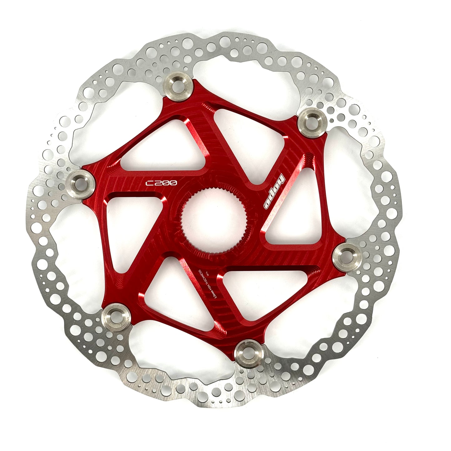 HOPE Center Lock Floating Disc Κόκκινο