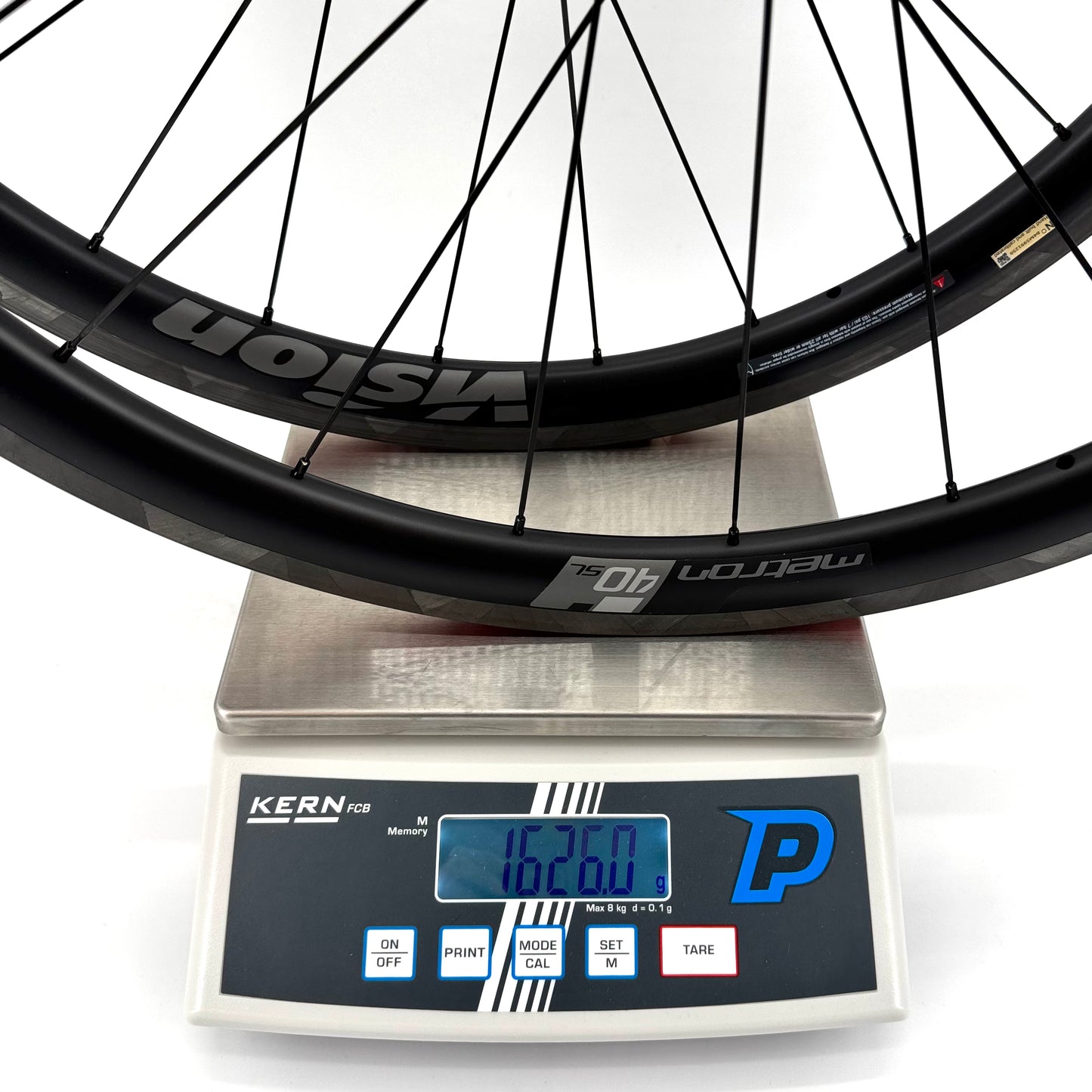 Pair of VISION METRON 40 SL Tubeless Ready Wheels (Center Lock)