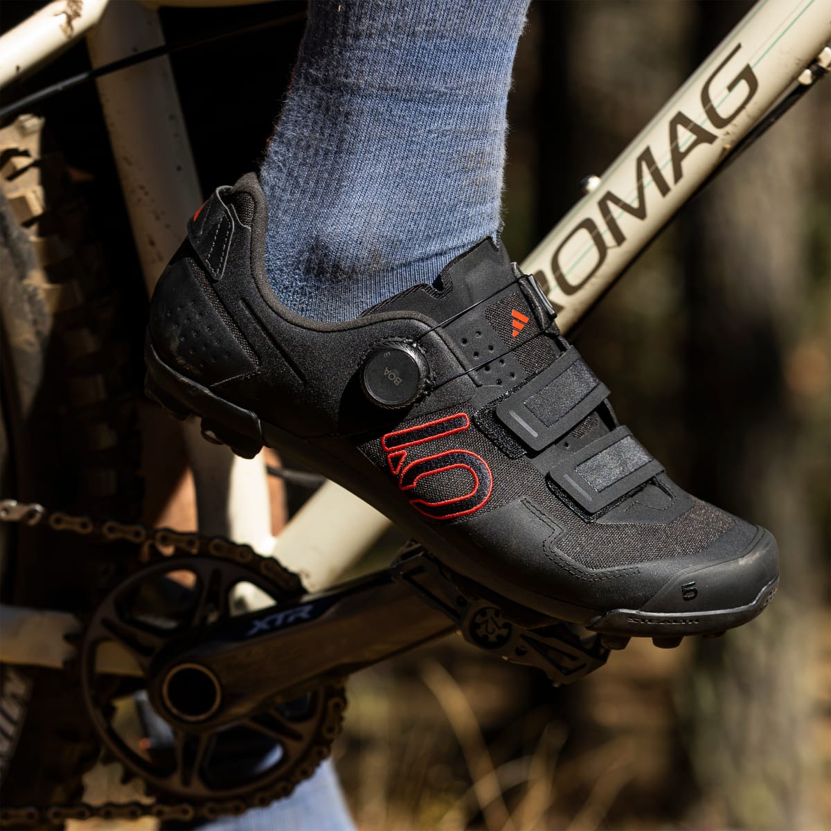 ADIDAS FIVE TEN KESTREL BOA MTB Παπούτσια Μαύρο/κόκκινο 2025