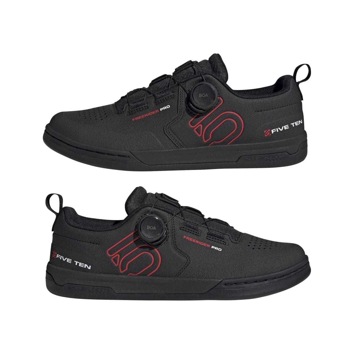 ADIDAS FIVE TEN FREERIDER PRO BOA MTB Παπούτσια Μαύρο/κόκκινο 2025