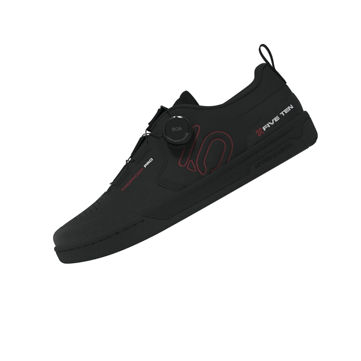 ADIDAS FIVE TEN FREERIDER PRO BOA MTB Παπούτσια Μαύρο/κόκκινο 2025
