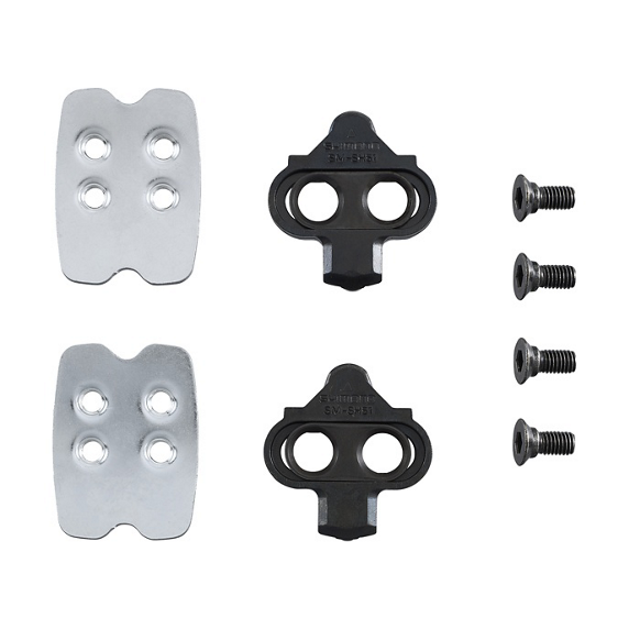 SHIMANO SPD SM-SH51 Κιτ ελαστικών με πλάκες στήριξης