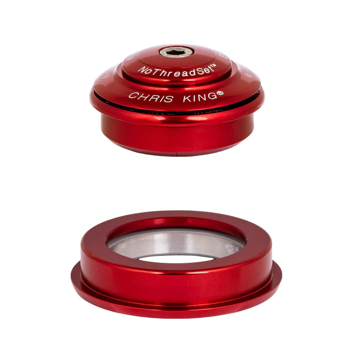 CHRIS KING INSET 2 Ημι-ενσωματωμένο ακουστικό 1"1/8-1.5" ZS44/ZS56 Κόκκινο