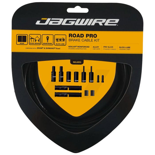JAGWIRE ROAD PRO Κιτ καλωδίων και σωλήνων φρένων μαύρο