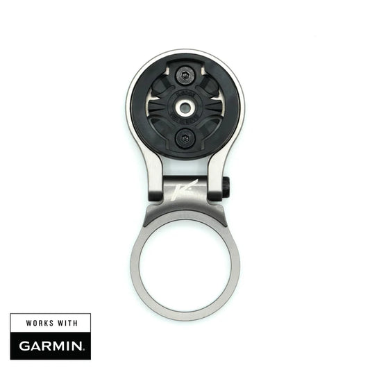 Ρυθμιζόμενο στήριγμα στελέχους για Garmin K-EDGE MTB GPS Γκρι