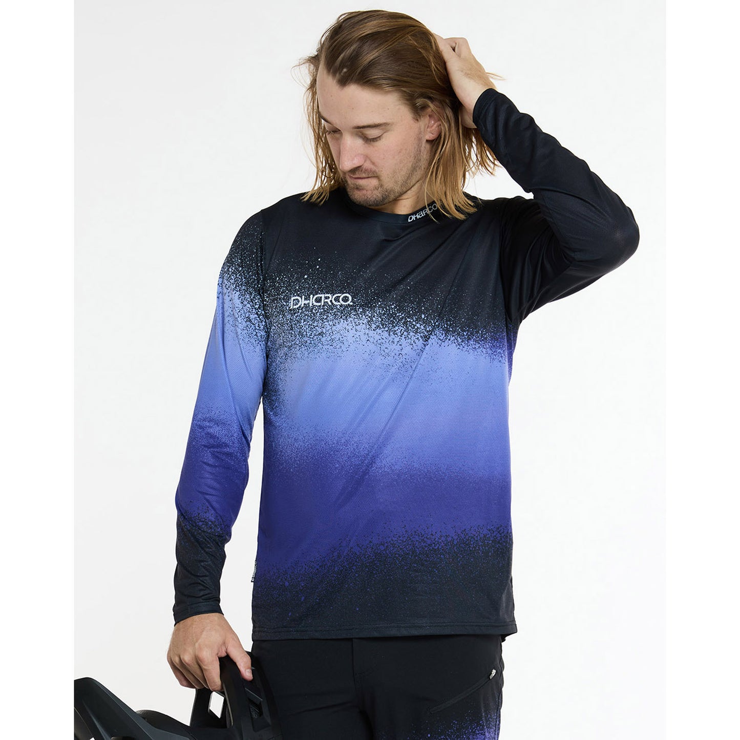 DHARCO ULTRA VIOLET Long Sleeve Jersey Black/Purple