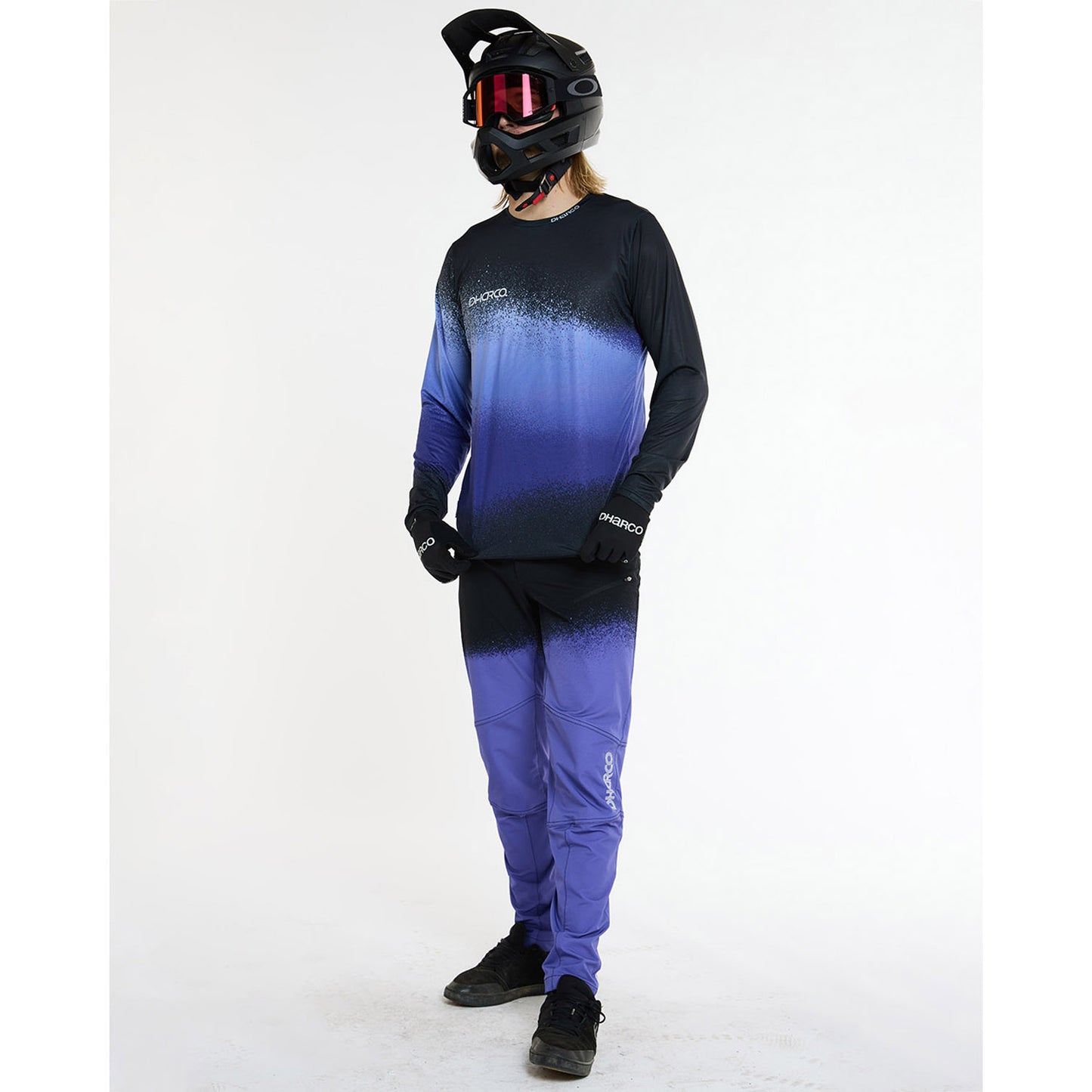 DHARCO ULTRA VIOLET Long Sleeve Jersey Black/Purple