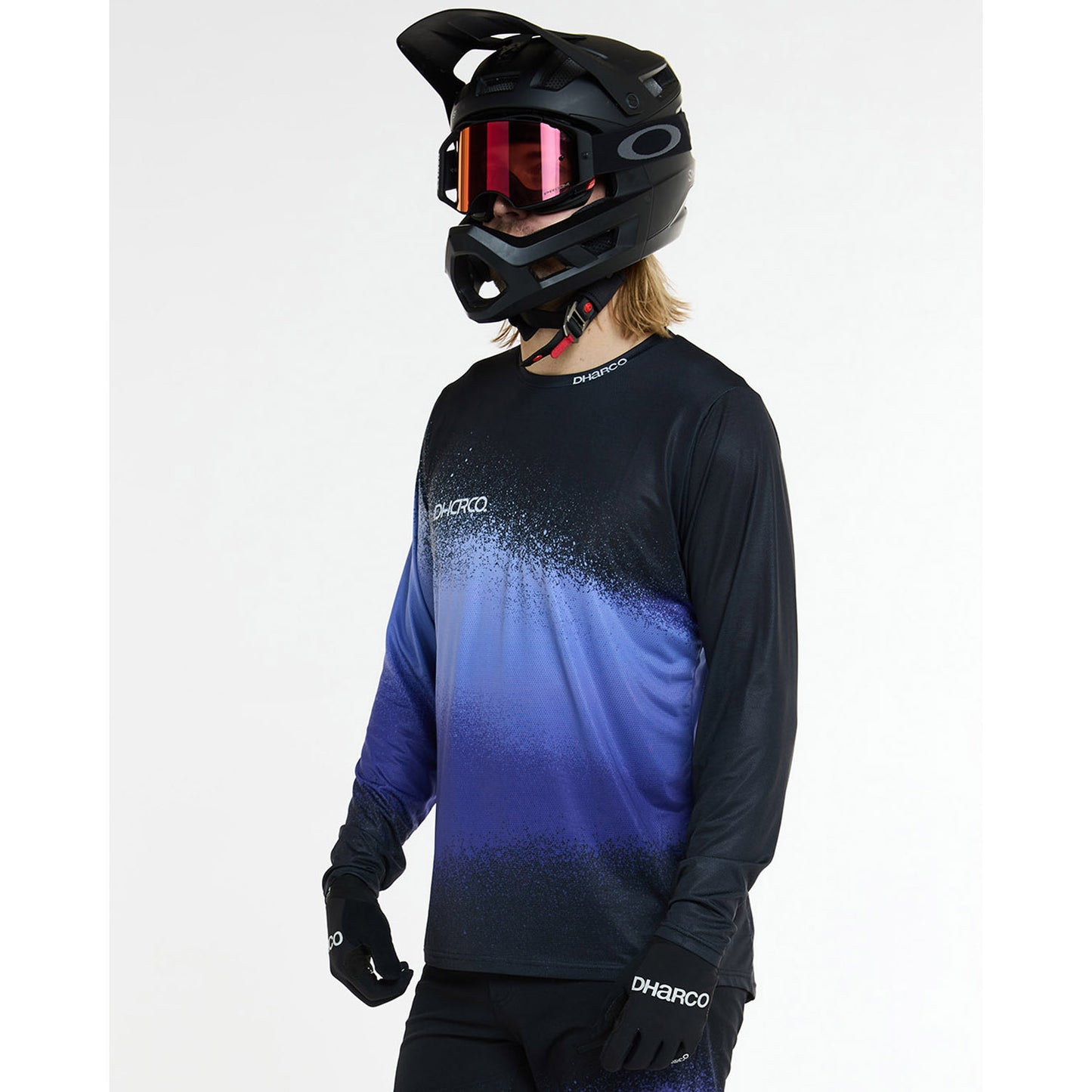 DHARCO ULTRA VIOLET Long Sleeve Jersey Black/Purple
