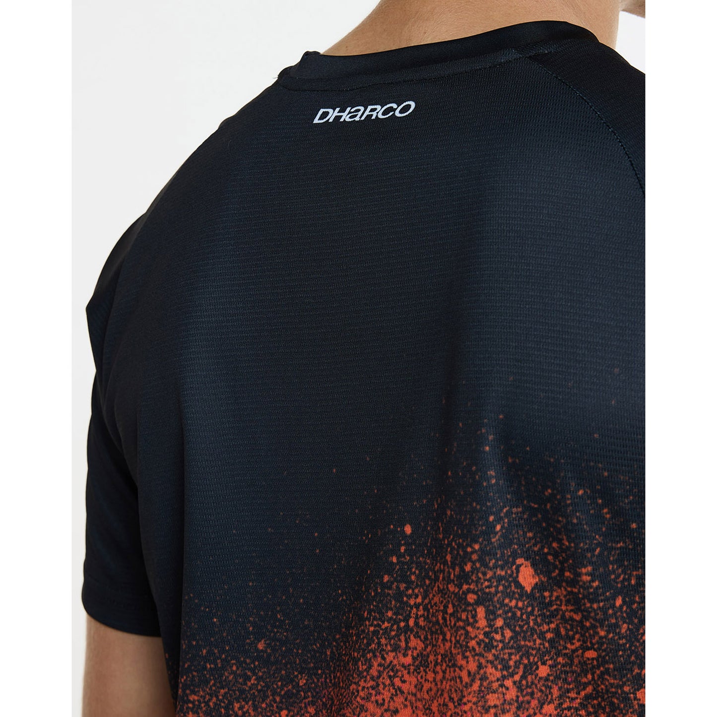 DHARCO BLACK SNAKE Short Sleeve Jersey Μαύρο/Πορτοκαλί
