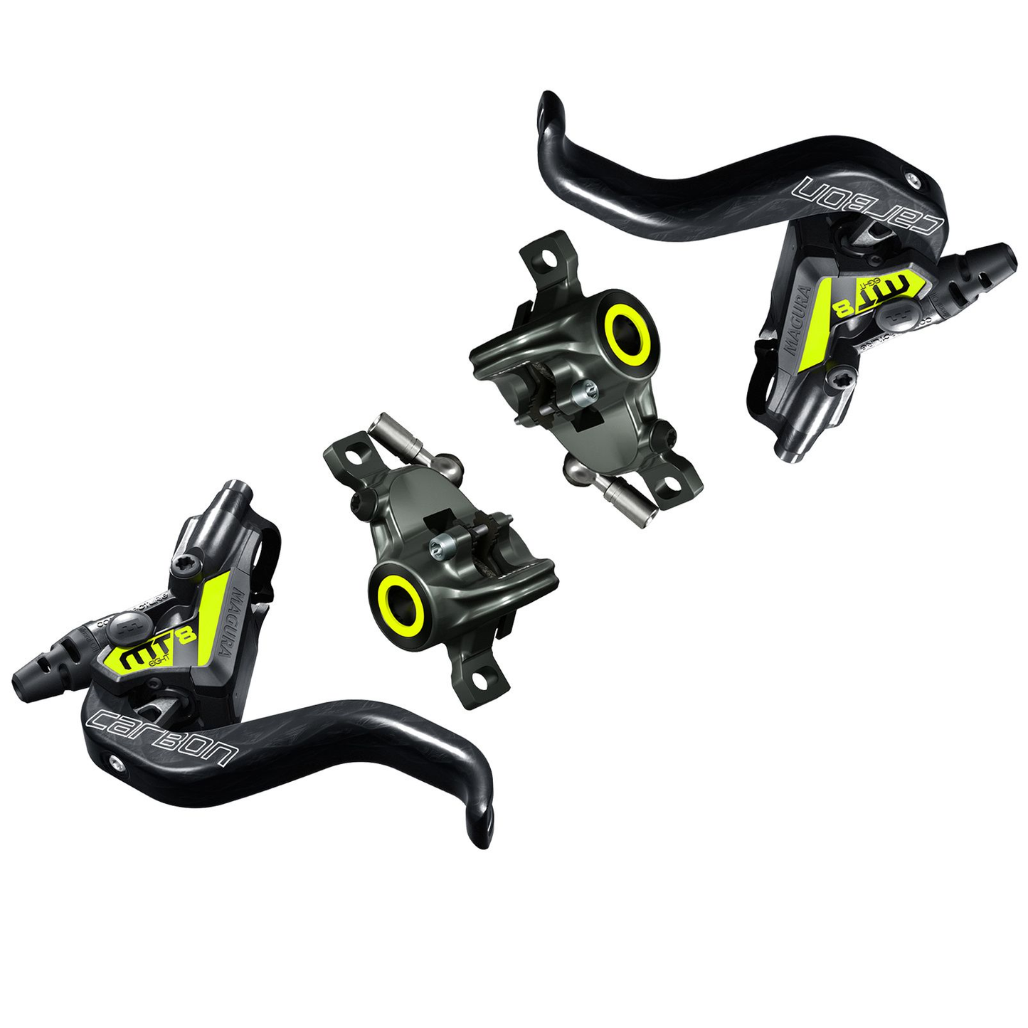 Ζεύγος φρένων MAGURA MT8 SL Discless Γκρι