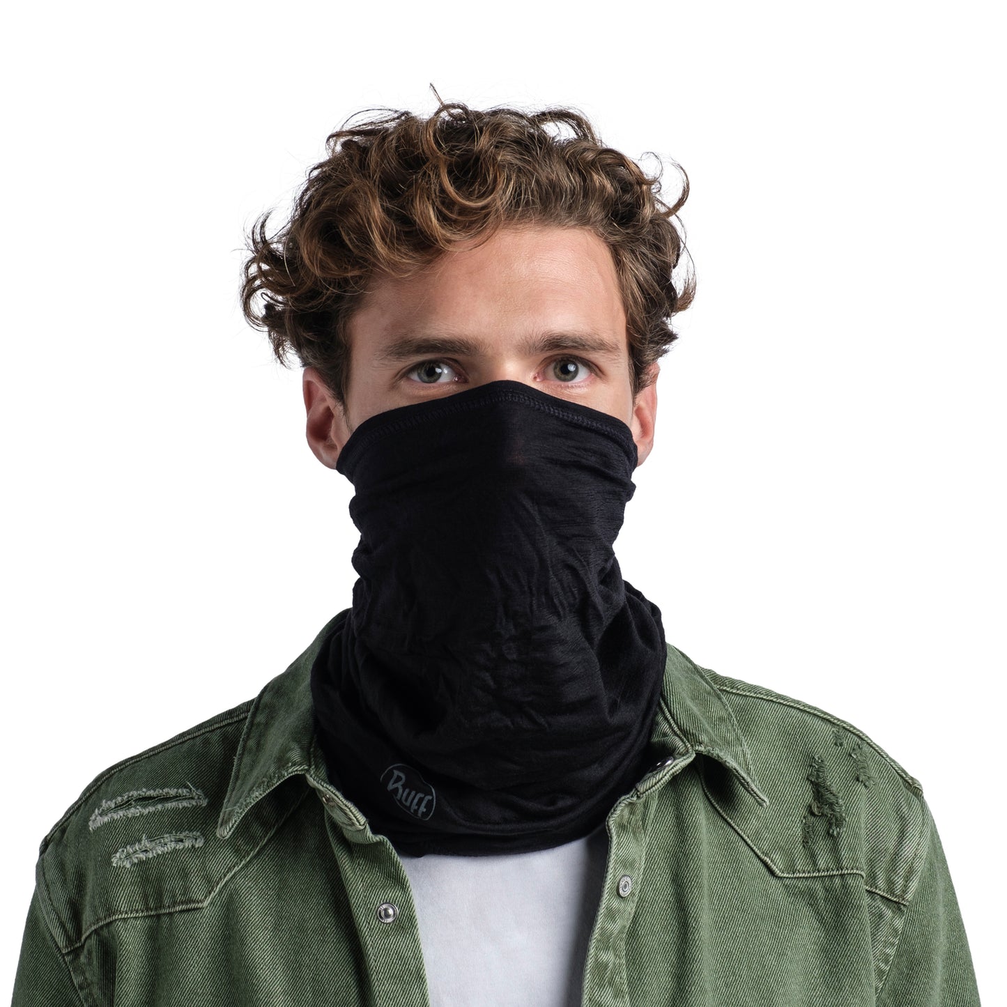 BUFF MERINO LIGHTWEIGHT Choker Μαύρο