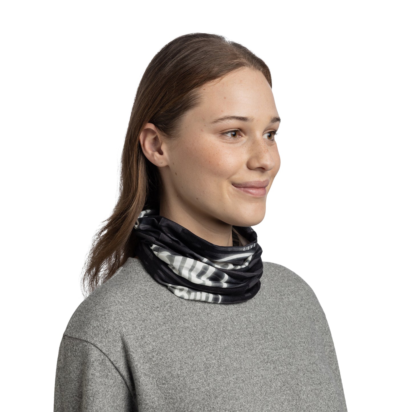 BUFF ORIGINAL ECOSTRETCH Choker Nedre Μαύρο
