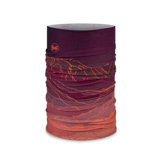Κολιέ BUFF ORIGINAL ECOSTRETCH Unal Μπορντώ/Πορτοκαλί