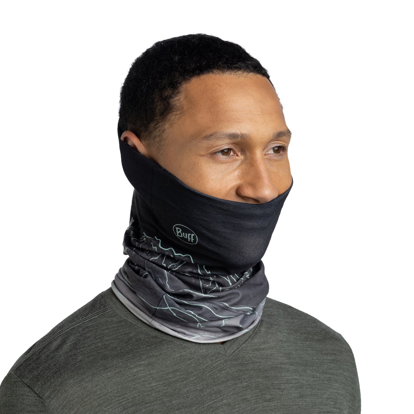 BUFF ORIGINAL ECOSTRETCH Unal Choker Γκρι