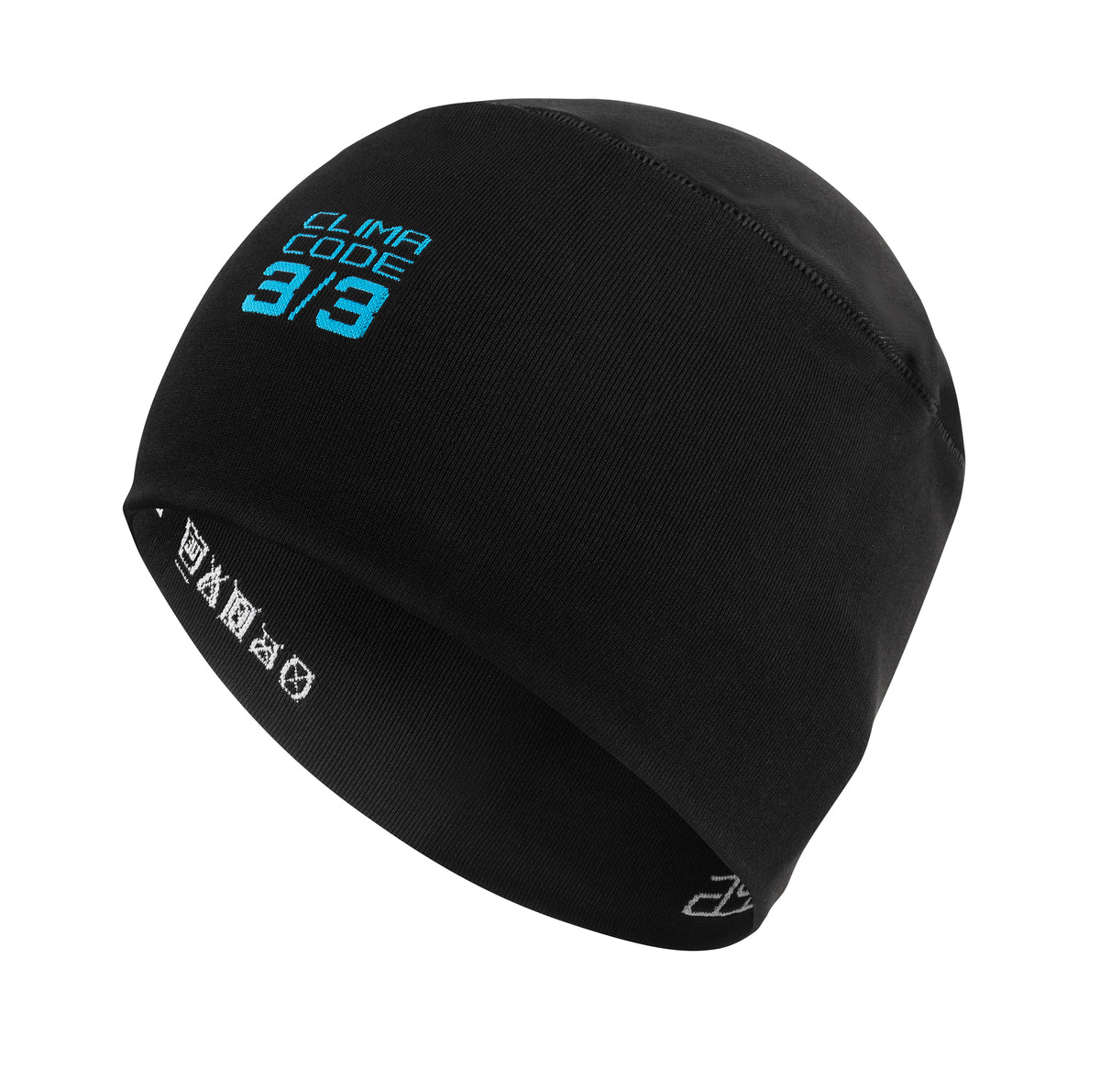 ASSOS WINTER Beanie κάτω από το κράνος Μαύρο