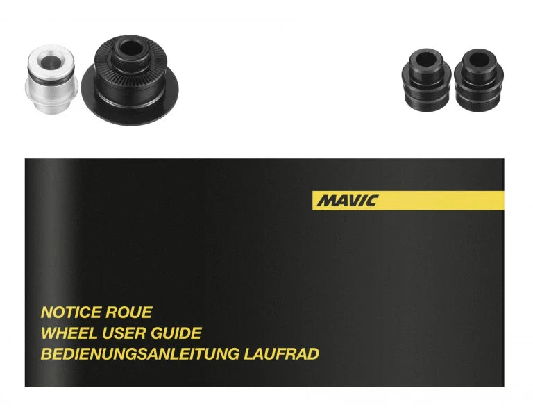Ζεύγος τροχών MAVIC AKSIUM DISC με ελαστικά (κεντρικό κλείδωμα)