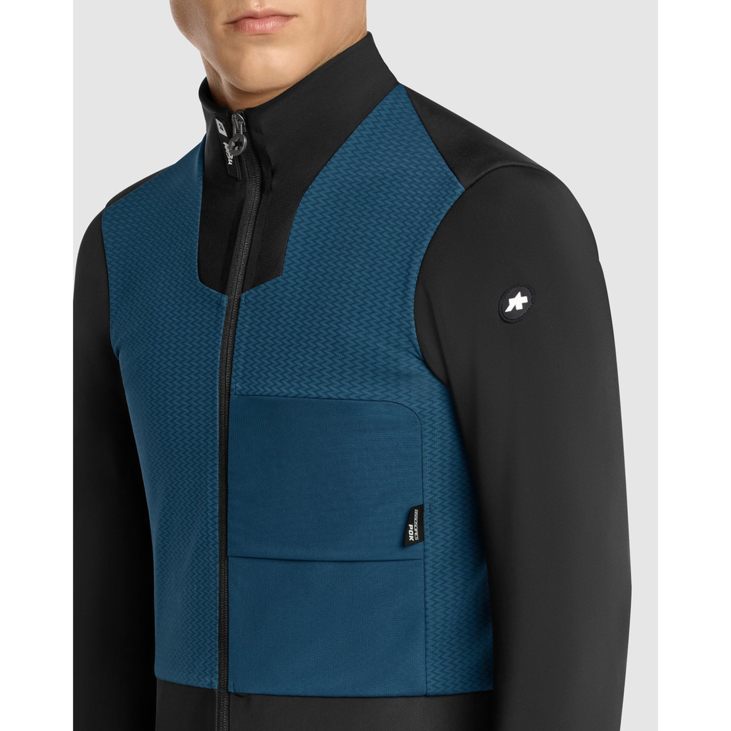 ASSOS EQUIPE R S11 Μπλε μπουφάν βενζίνης