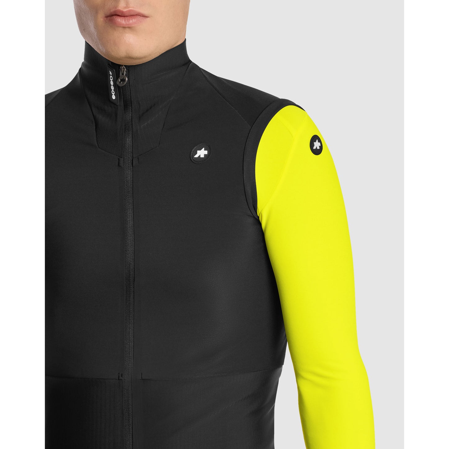 ASSOS EQUIPE R S11 Μαύρη σειρά αμάνικο σακάκι