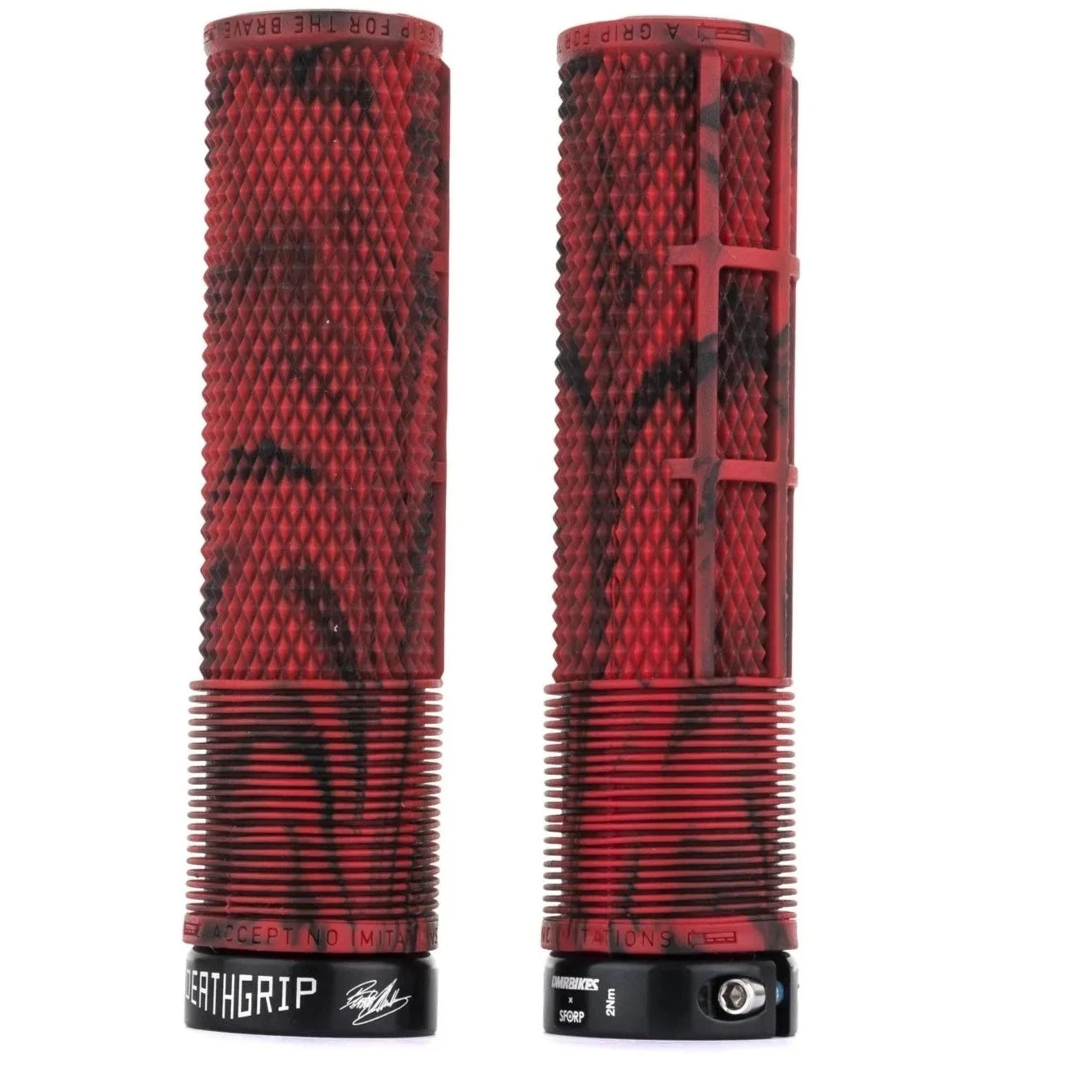 Λαβές DMR DEATHGRIP Medium Lock-on Red/Camo