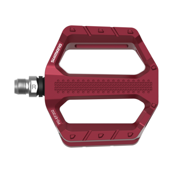 SHIMANO PD-EF202 Κόκκινα επίπεδα πεντάλ