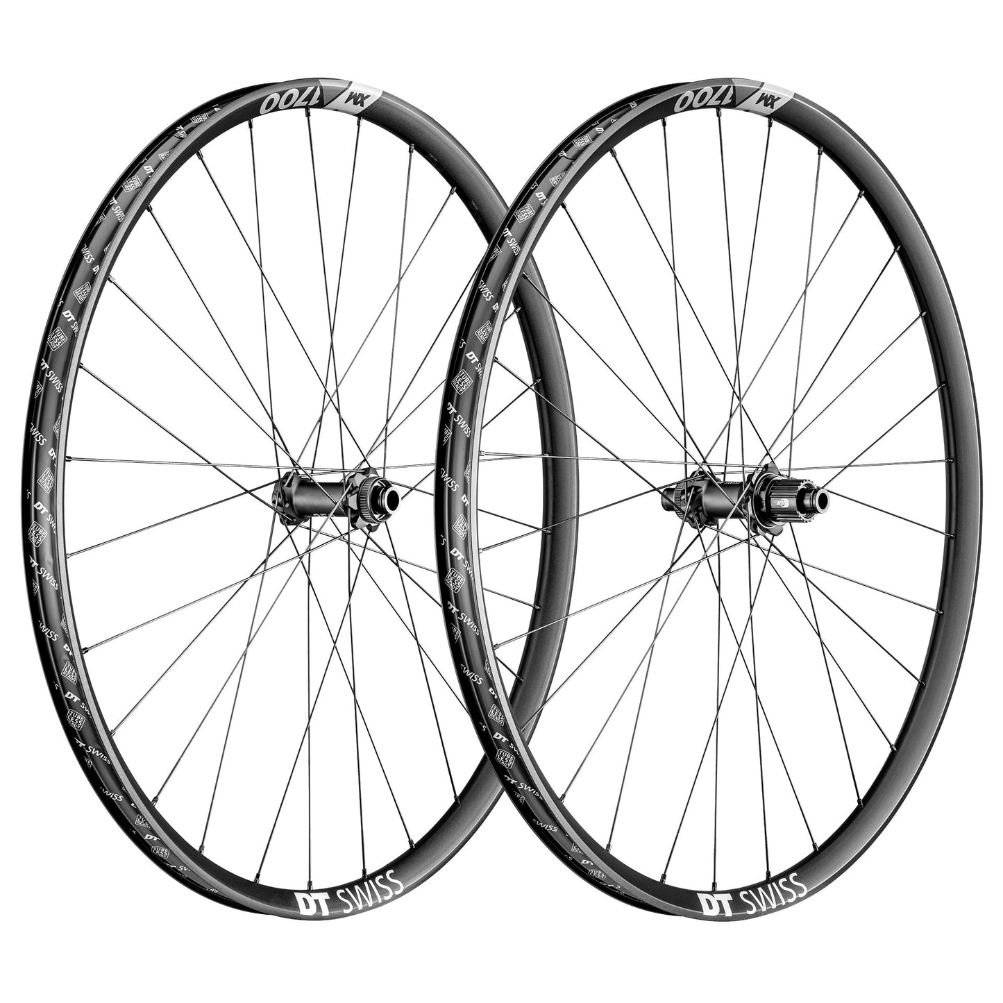 Pair of DT SWISS XM 1700 SPLINE 30 mm 27.5'' 15x110/12x148mm Boost Wheels