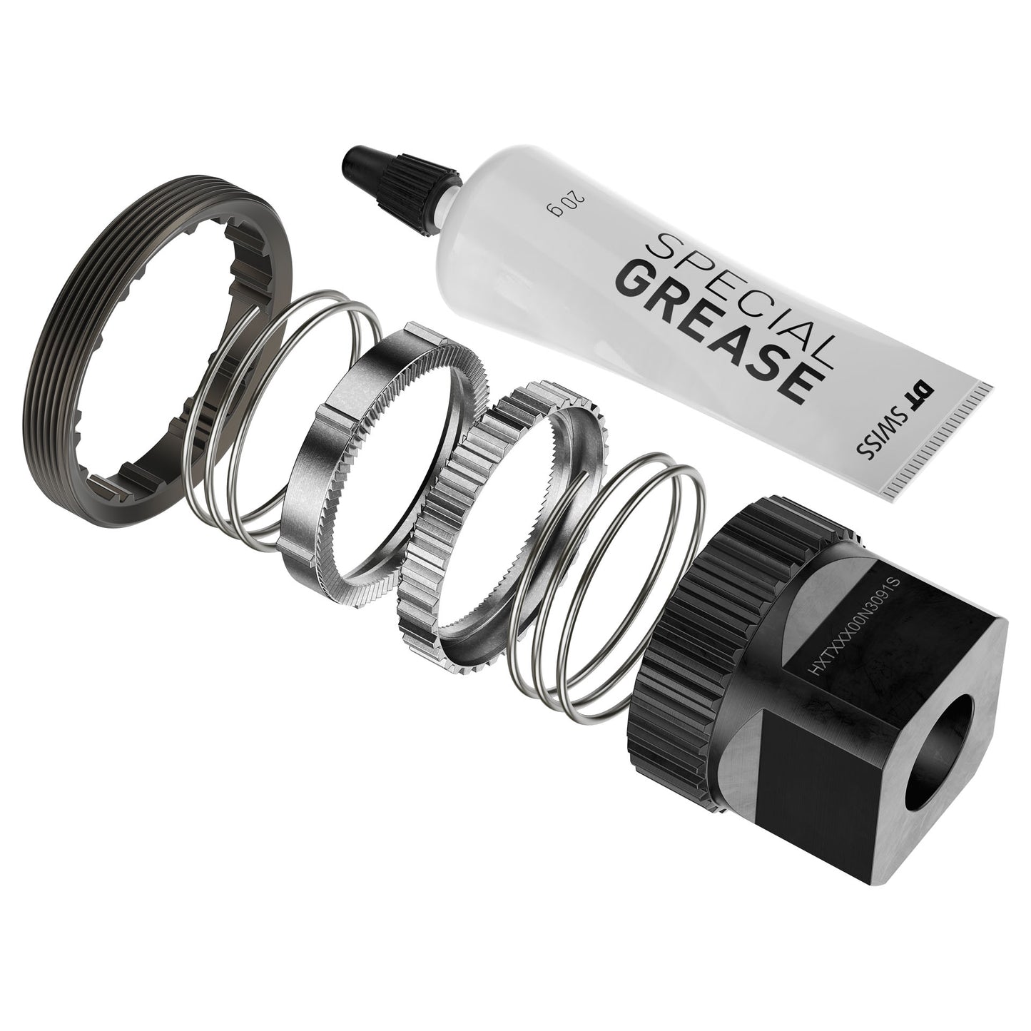 Κιτ αναβάθμισης RATCHET DT SWISS DEG90T DF 0/10/20° Anti Pedal Kickback με εργαλείο