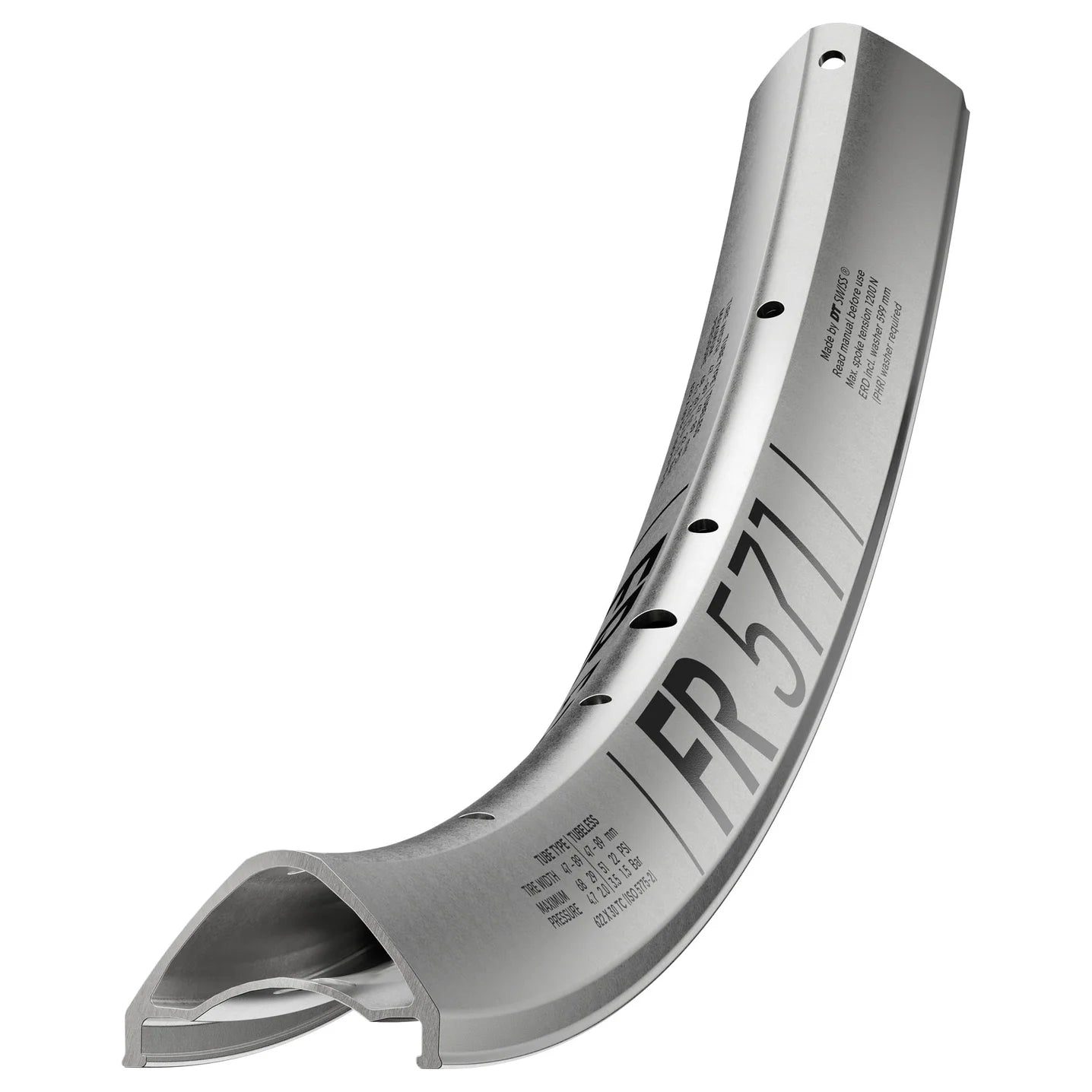 DT SWISS FR 571 29'' 30 mm ασημένια ζάντα