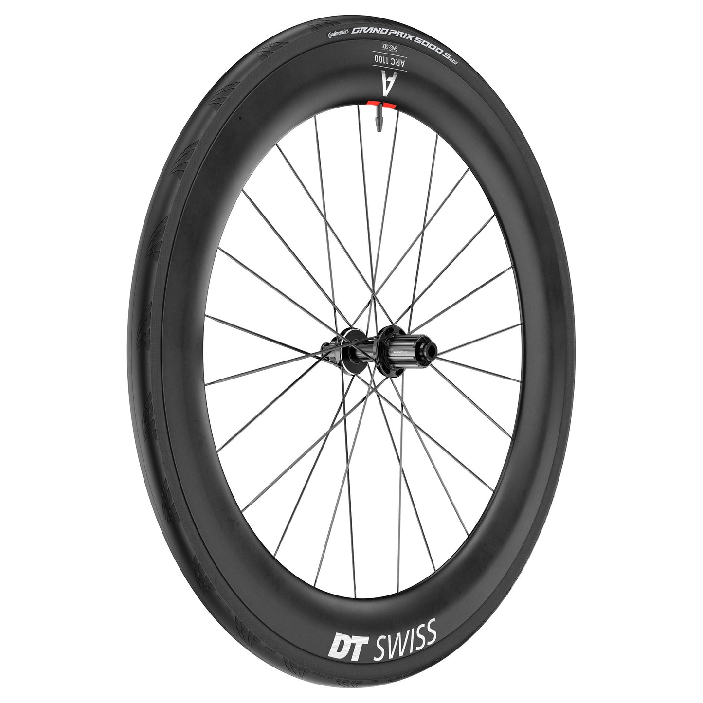 Ζεύγος τροχών DT SWISS ARC 1100 DICUT WTS 65 Tubeless Ready (Center Lock)