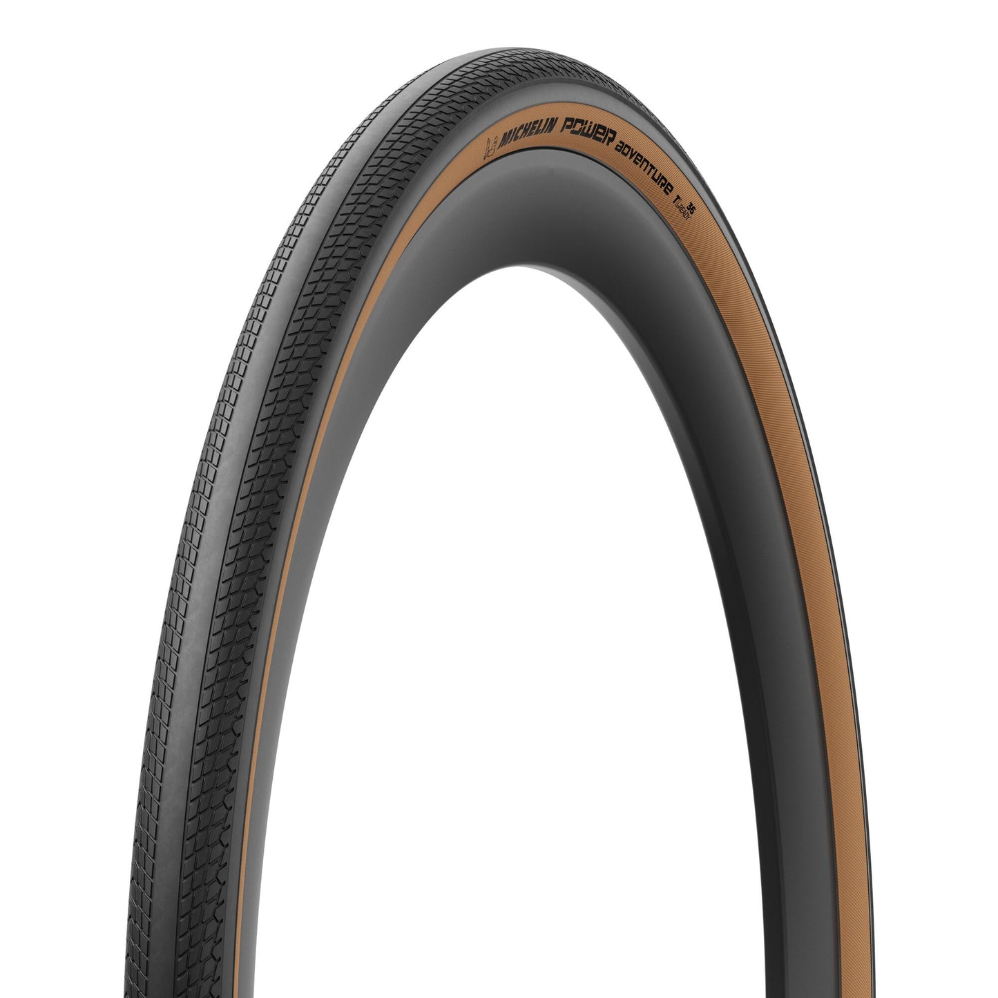 MICHELIN POWER ADVENTURE Competition Line 700x42c Tubeless Ready Brown tire
