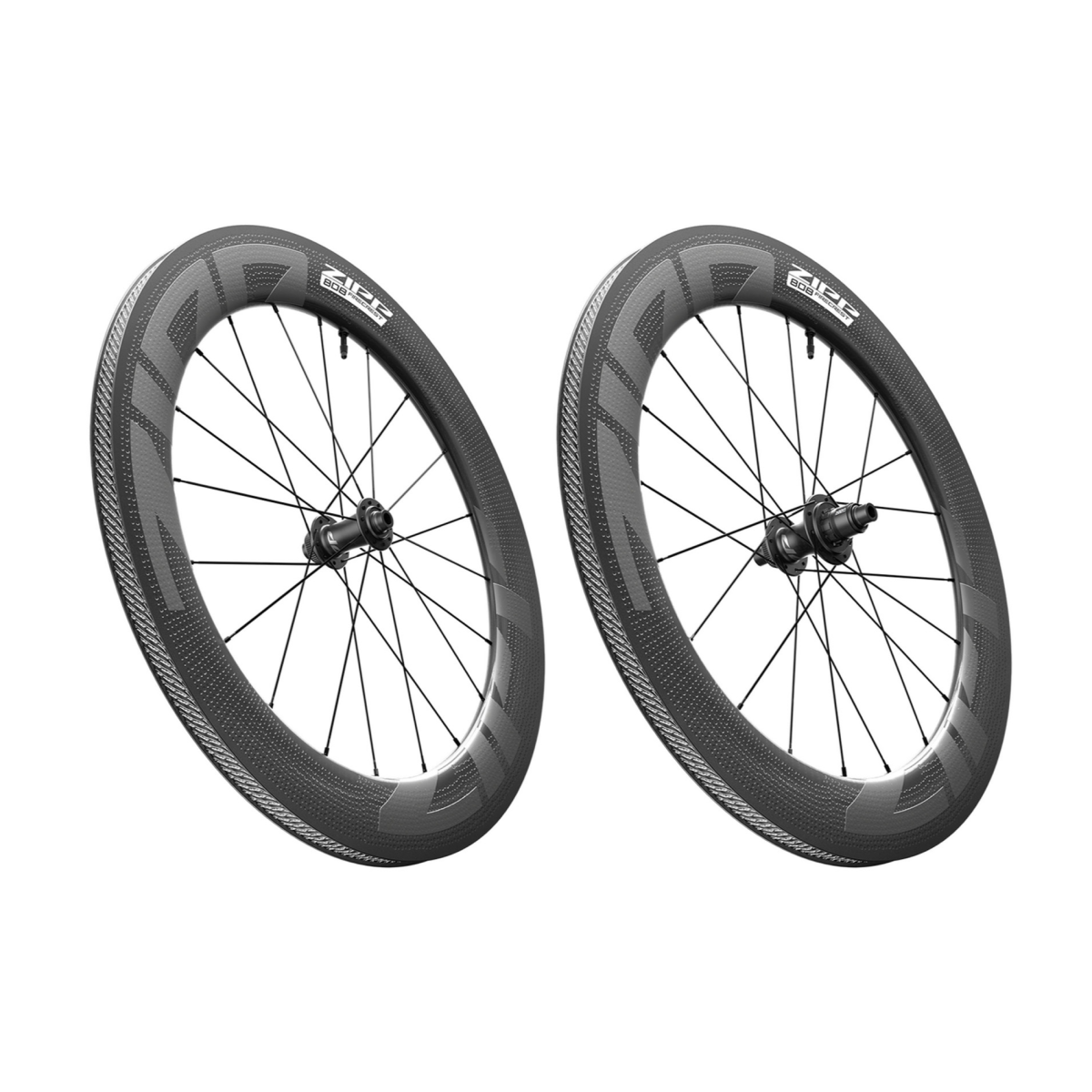 Ζεύγος ζαντών ZIPP 808 FIRECREST DISC Tubeless Ready (Κεντρικό κλείδωμα)