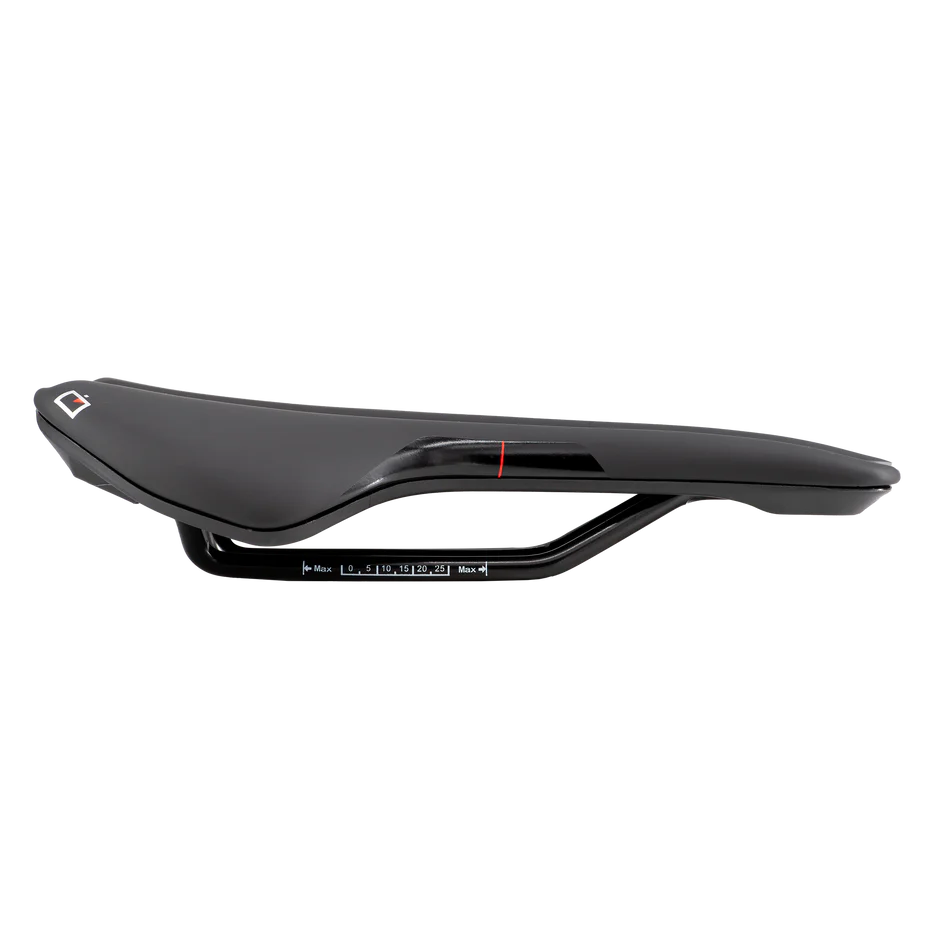 Saddle PROLOGO PROXIM NEMBO 135mm RECYCLED Steel Rails Black
