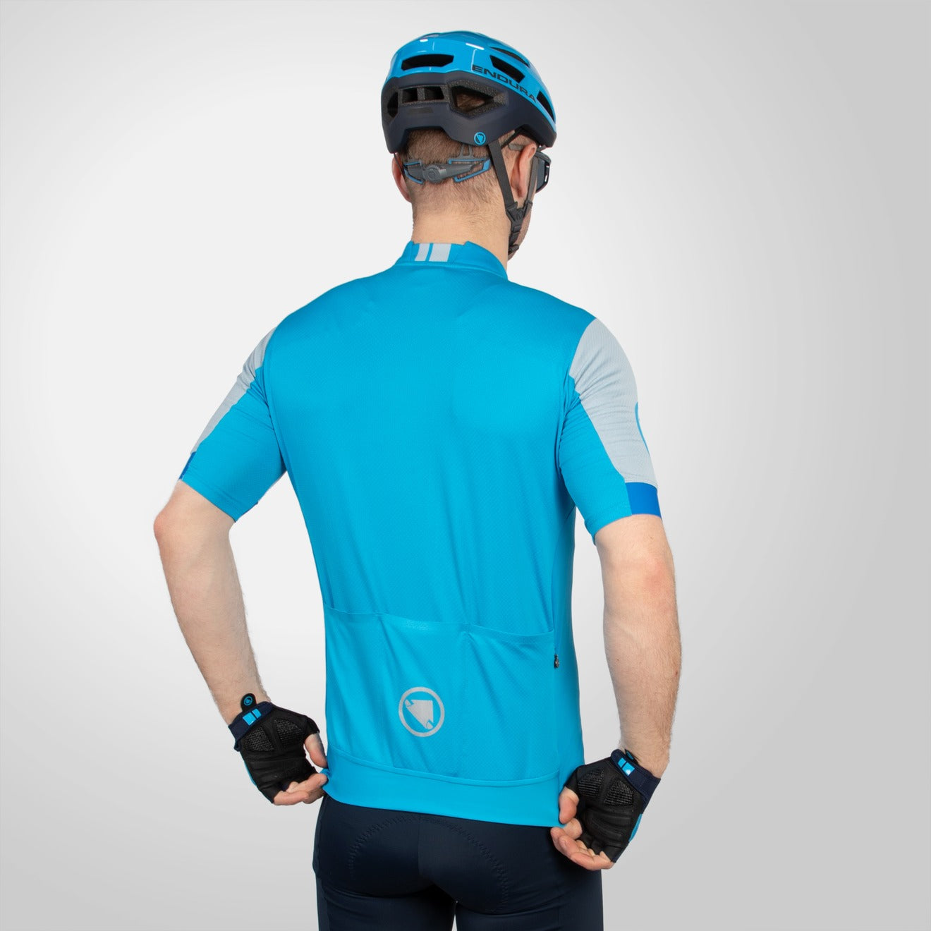 ENDURA FS260 Κοντομάνικο Jersey Μπλε