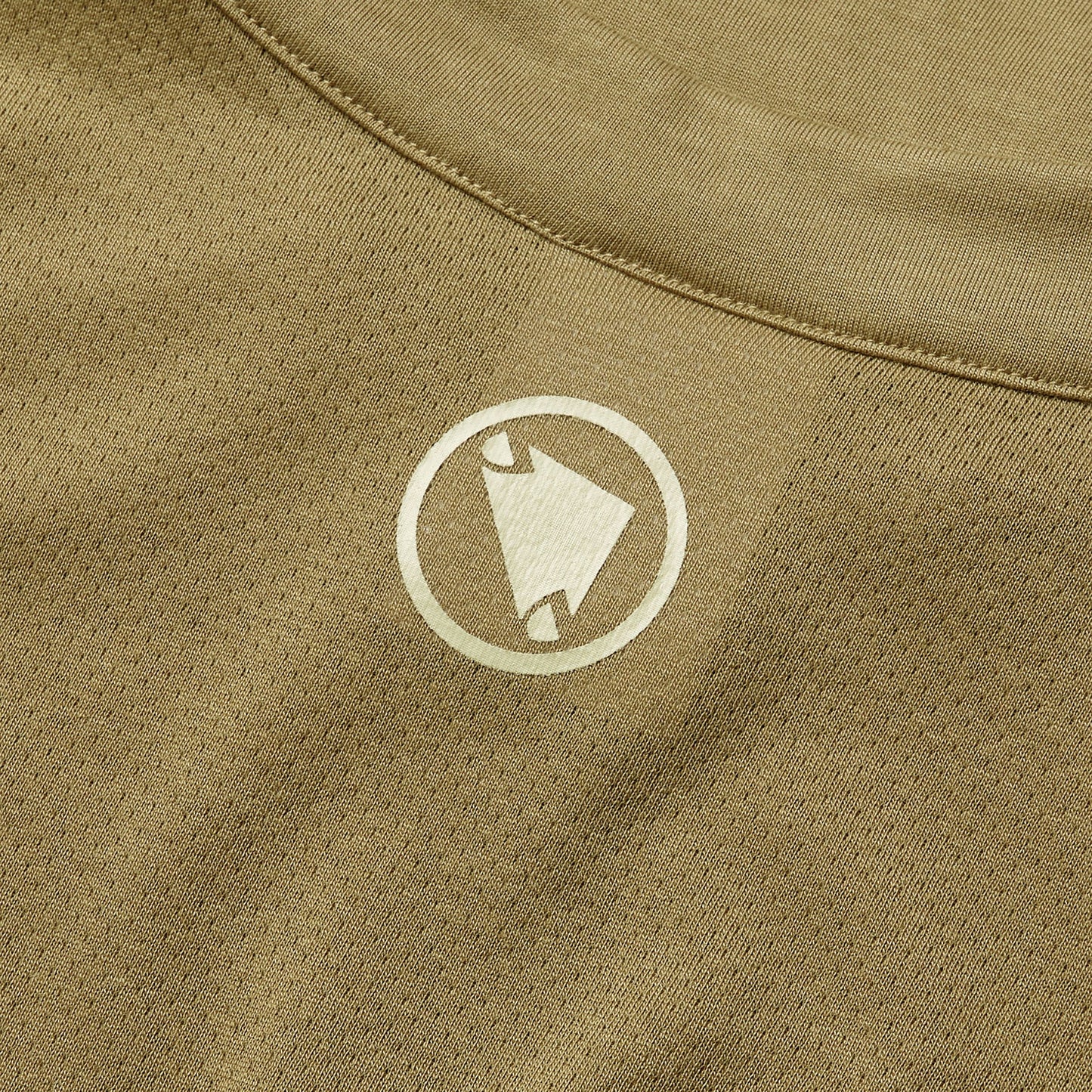 ENDURA LOOP ZIPPED Κοντομάνικο Τζέρσεϊ με κοντά μανίκια Χακί 2025