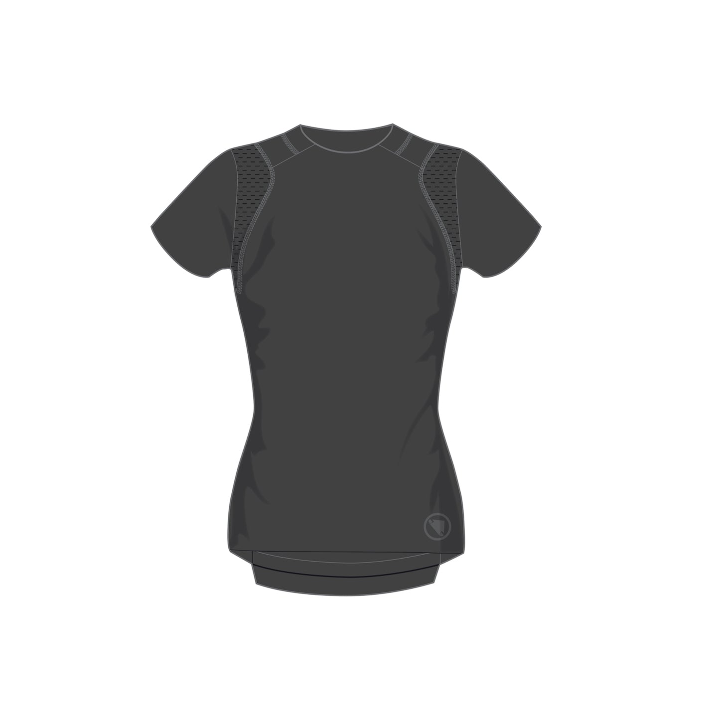 ENDURA SINGLETRACK Γυναικείο κοντομάνικο Jersey Γκρι 2025