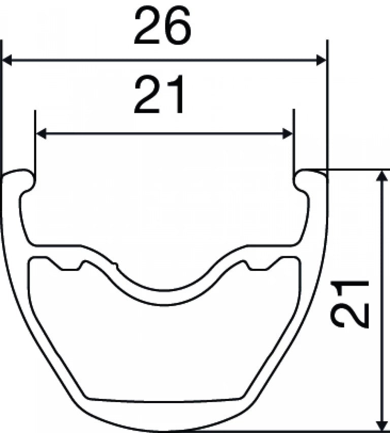 MAVIC CROSSRIDE FTS-X 29" 9/15 mm μπροστινός τροχός