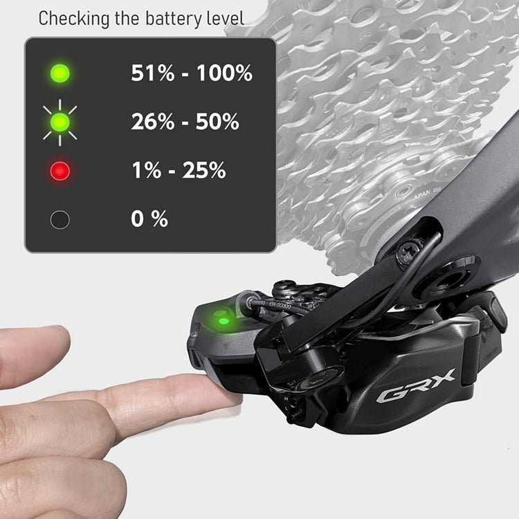 SHIMANO GRX RX825 Di2 12 ταχυτήτων Πίσω ντεραγιέρ