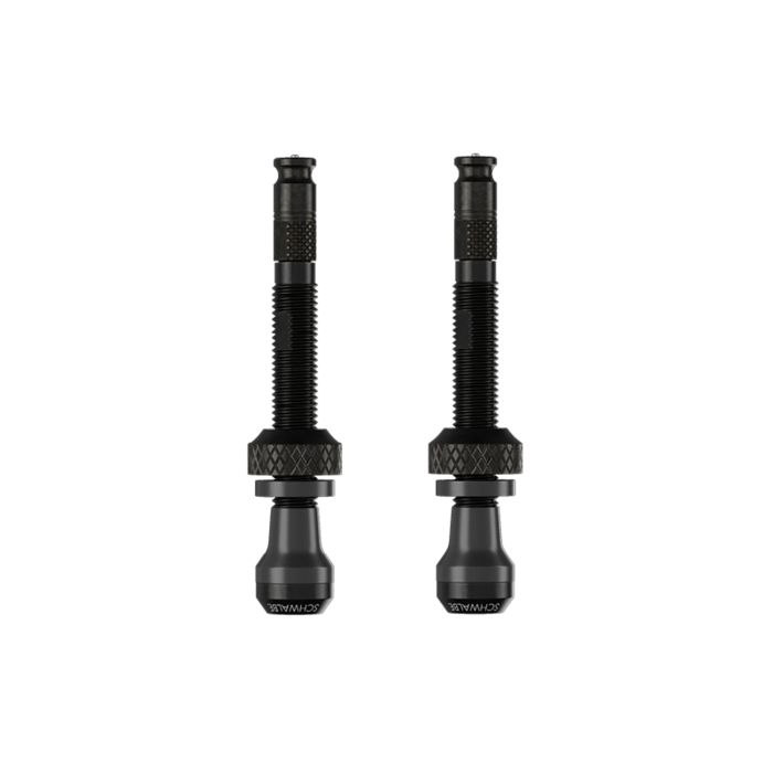 SCHWALBE CLICK VALVE Βαλβίδα χωρίς σωλήνες 60mm Μαύρο