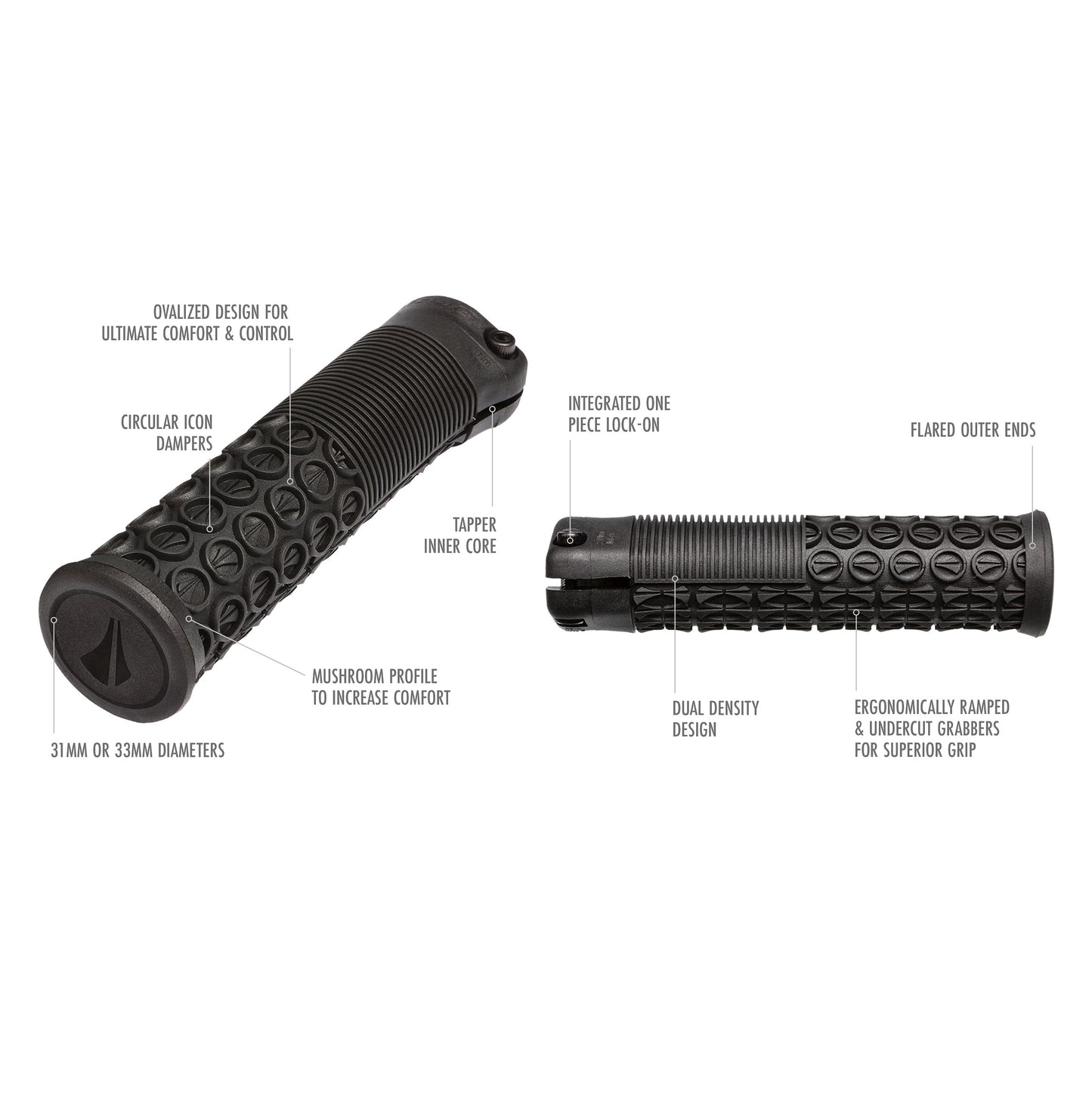 SDG THRICE λαβές 136 mm Μπεζ καφέ