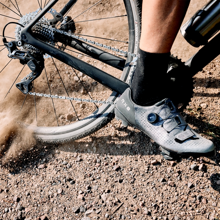 SHIMANO RX800 Γκρι GRAVEL MTB παπούτσια