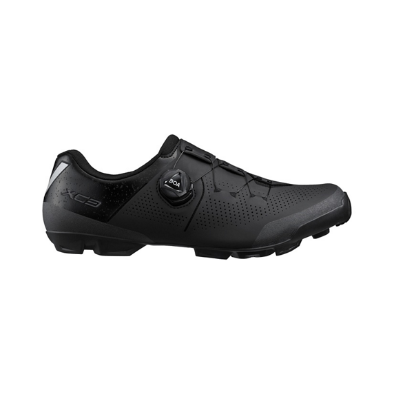 SHIMANO XC302 Μεγάλα παπούτσια MTB Μαύρο