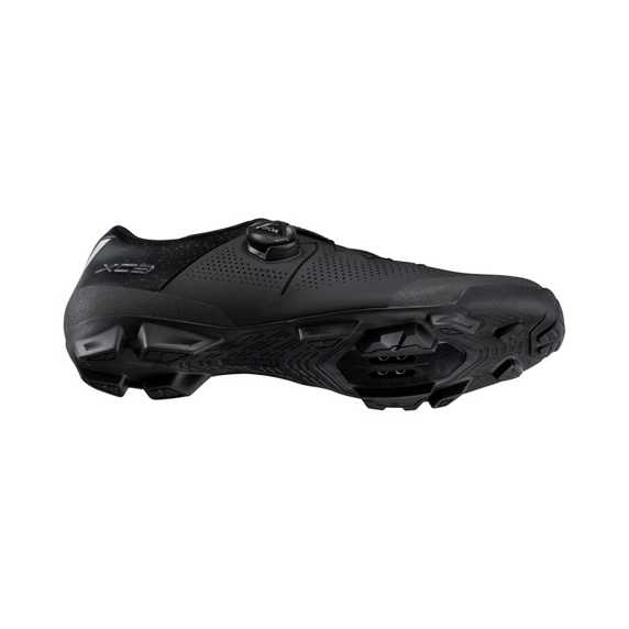 SHIMANO XC302 Μεγάλα παπούτσια MTB Μαύρο