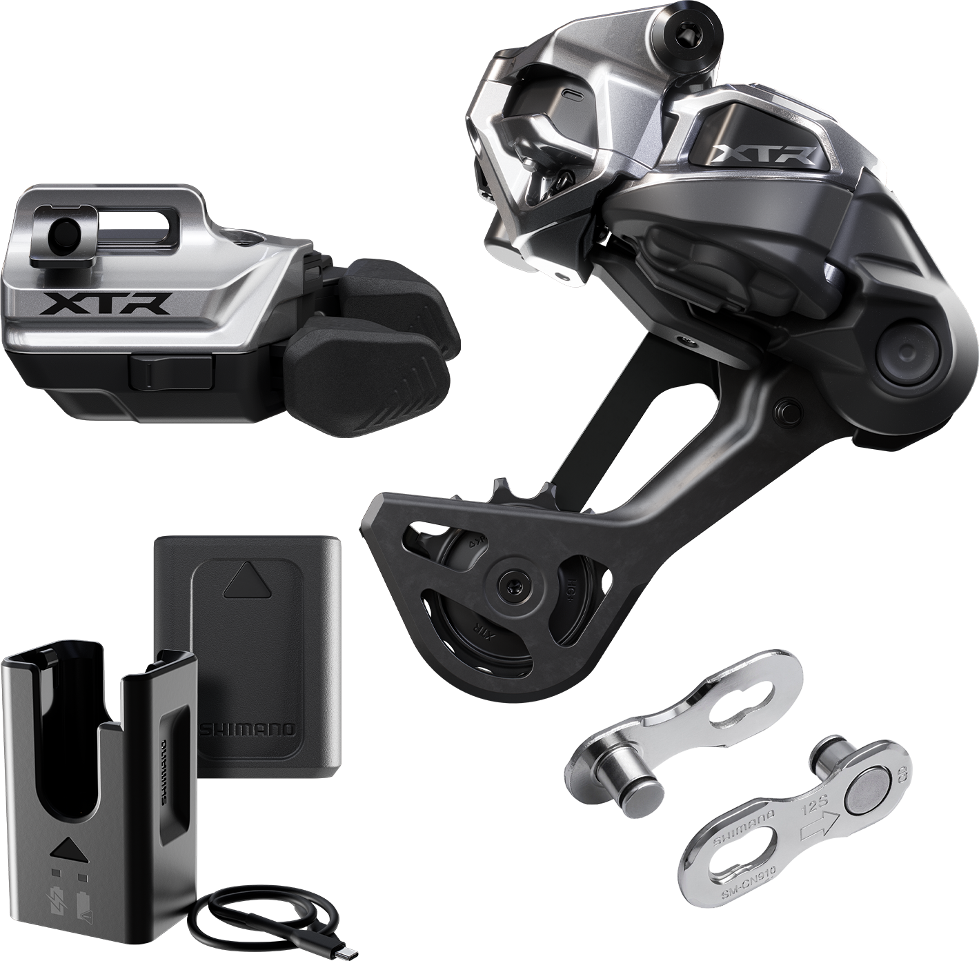 Κιτ αναβάθμισης SHIMANO XTR Di2 Wireless M9250-SGS Μακρύς μοχλός κλωβού συναρμολόγησης
